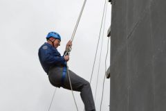 Abseiling Governor General